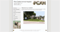 Desktop Screenshot of pinecastlevet.com